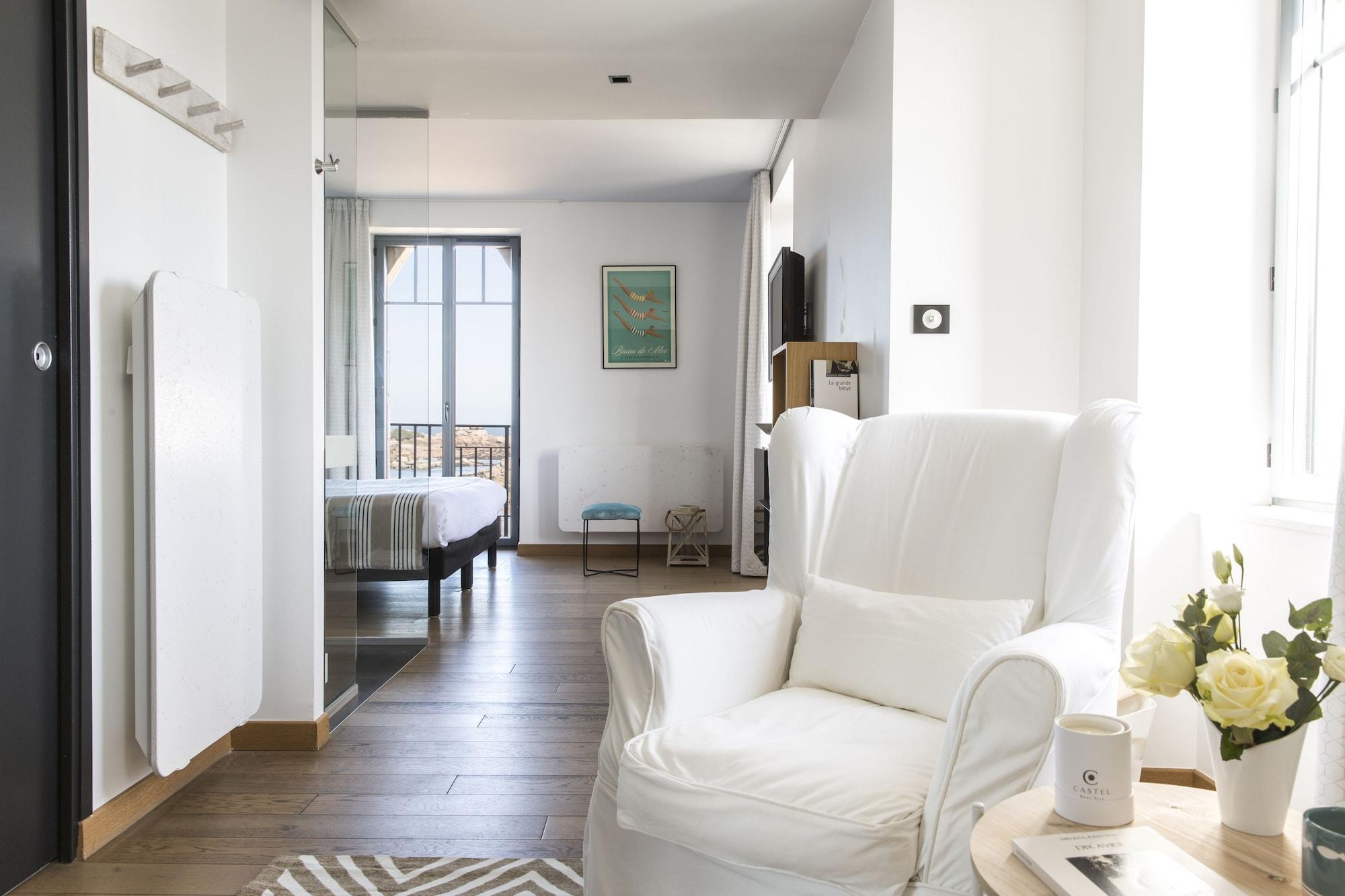 Castel Beau Site Hotel Perros-Guirec Bagian luar foto
