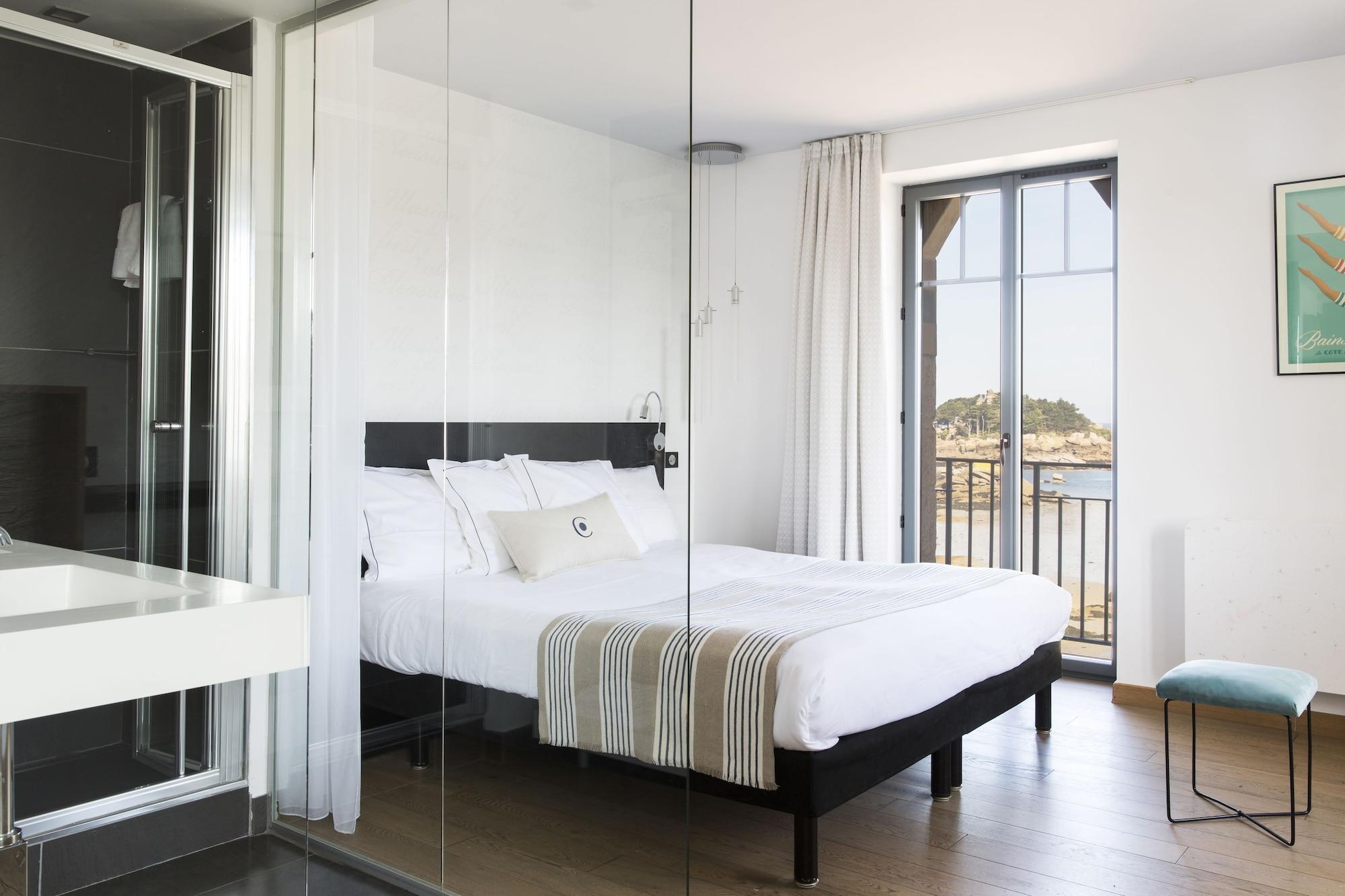 Castel Beau Site Hotel Perros-Guirec Bagian luar foto