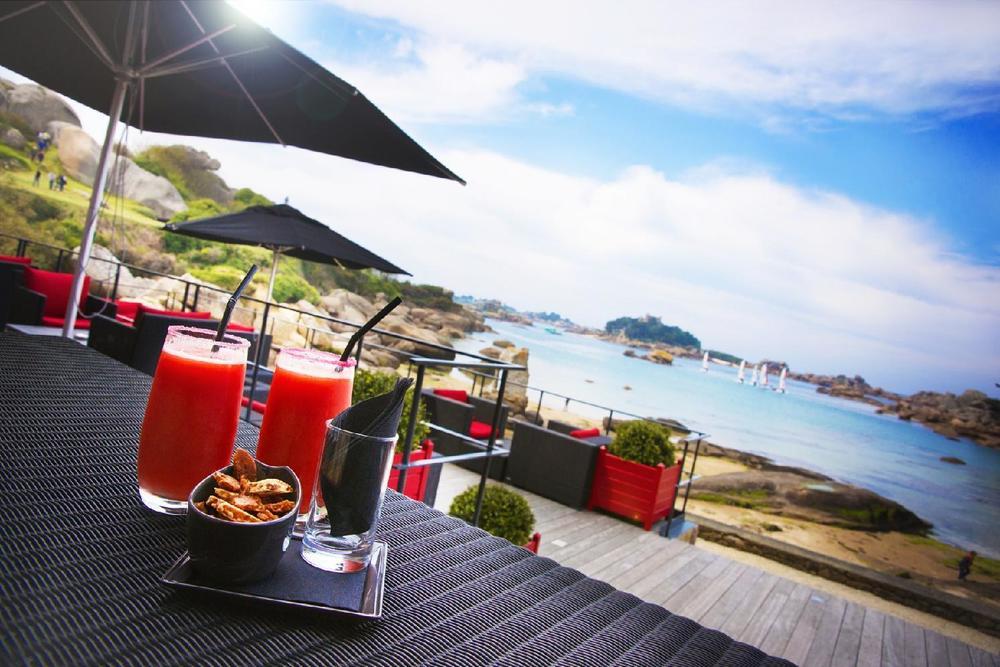 Castel Beau Site Hotel Perros-Guirec Bagian luar foto