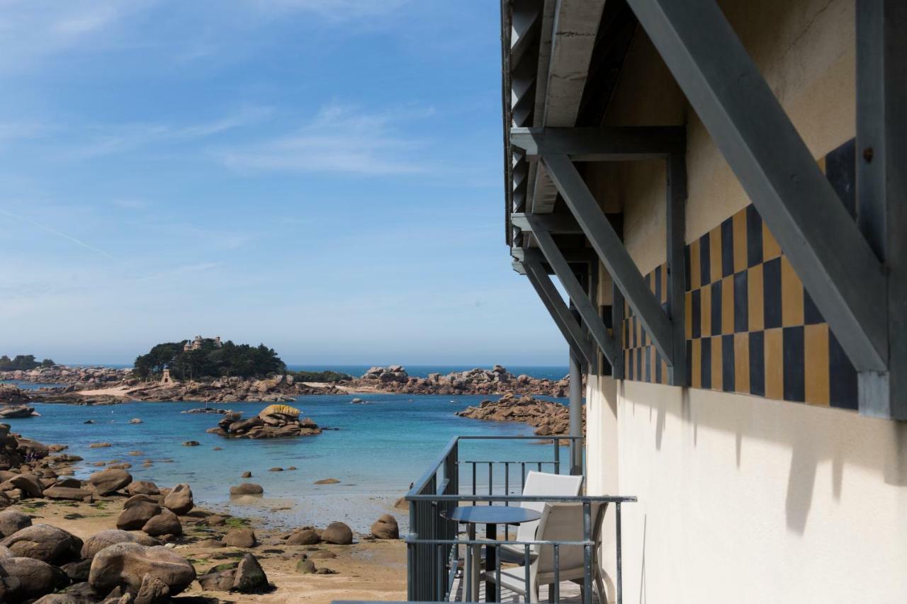 Castel Beau Site Hotel Perros-Guirec Bagian luar foto