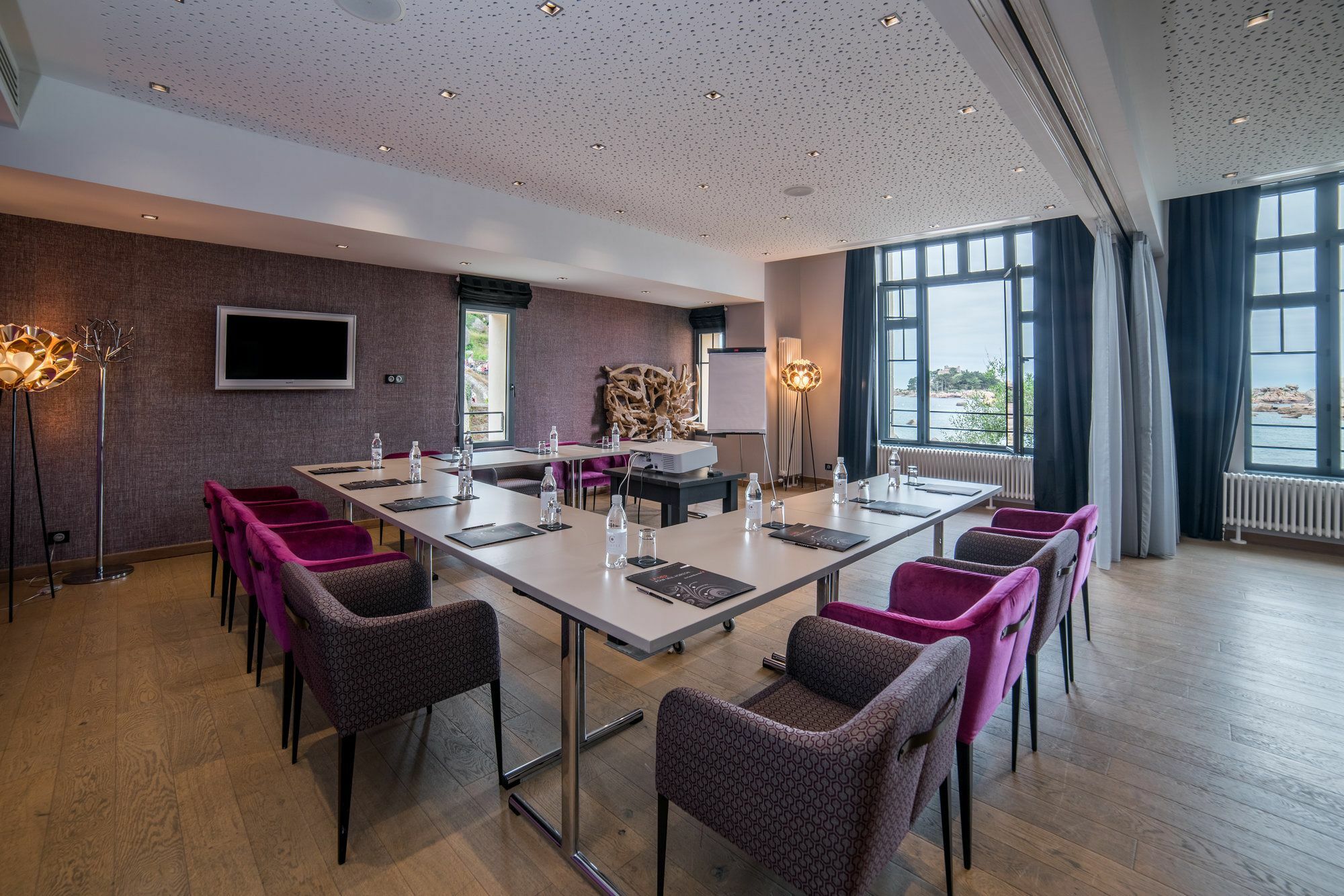 Castel Beau Site Hotel Perros-Guirec Bagian luar foto